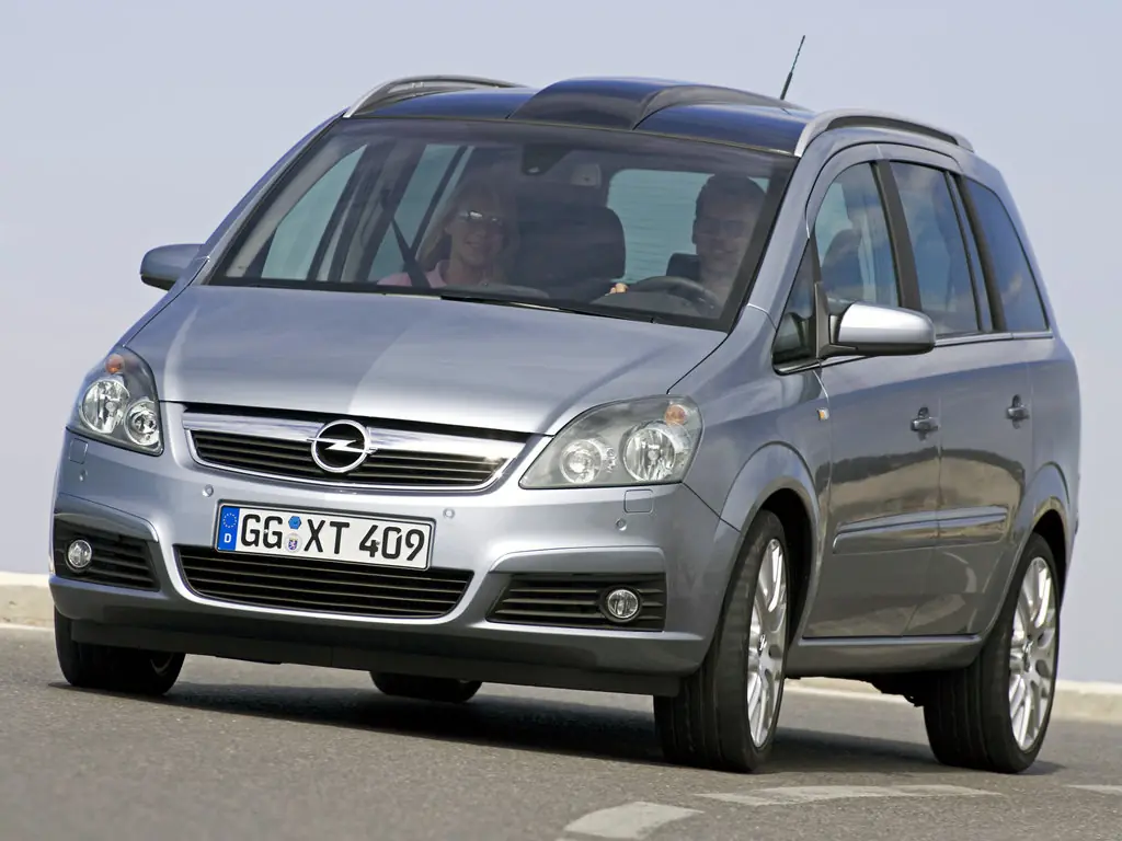 Opel Zafira (A05) 2 поколение, минивэн (06.2005 - 12.2007)